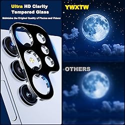 YWXTW 3 Pack Camera Lens Protector for Samsung