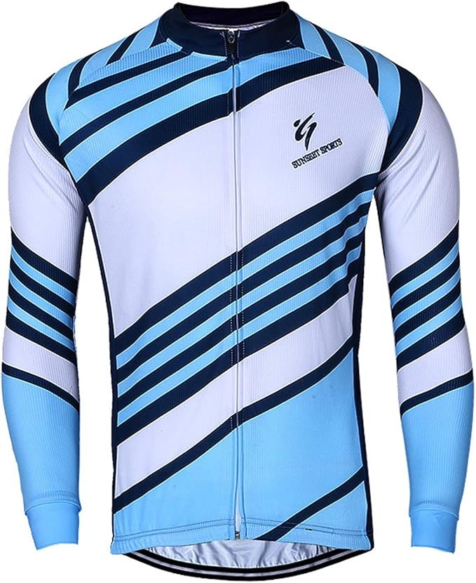Cycling Jersey Long Sleeve Bike Jerseys Quick Dry Breathable Riding
