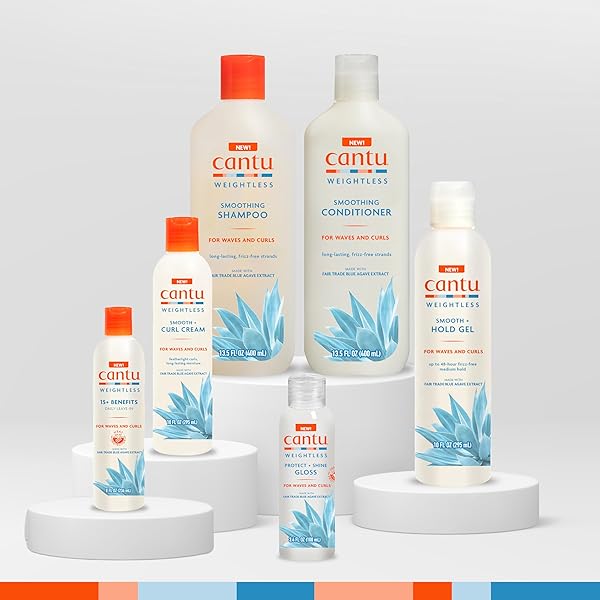 CANTU WEIGHTLESS SMOOTHING CONDITIONER, 13.5 FL OZ