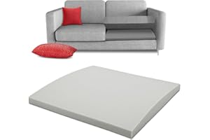 HAVARGO Couch Cushion Support for Sagging Seat, High Density Foam Under Couch Cushion Support Anti Slip, Light Grey 1Pc