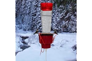 Hummingbird Feeder Heater for Winter, Heated Hummingbird Feeders for Outdoors, Hummingbird Feeder Warmer, Heated Bird Feeder 