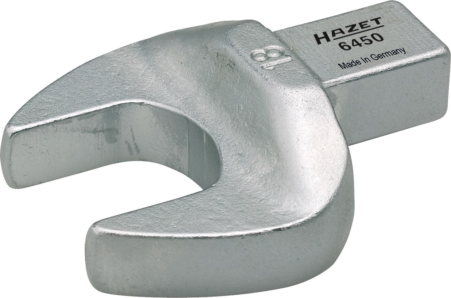 HAZET 6450C-17 43.5 mm Hexagon Profile Insert Open-End Wrench - Chrome-Plated
