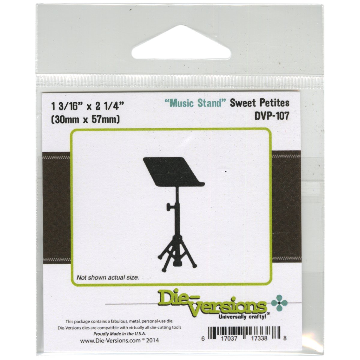 Sweet Petites Music Stand Word Design Die,