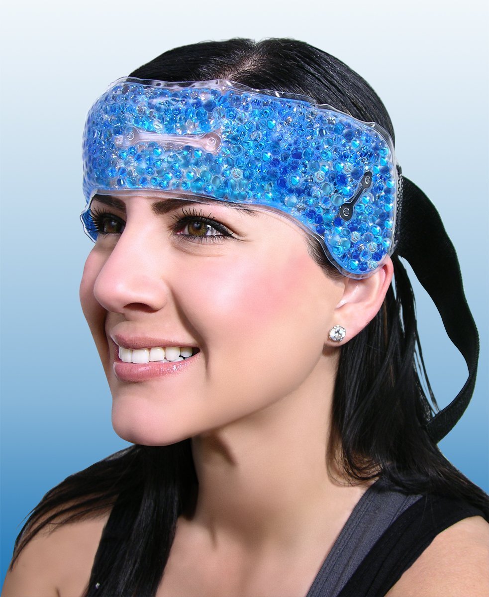 Carex, TheraMed Cold Headache Band, Flexible Fabric Lined