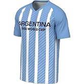 Outerstuff FIFA World Cup 2026 Mens Short Sleeve Sublimated Soccer Fashion Top