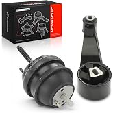 A-Premium Engine Motor Mount and Torque Strut Mount Kit, Set of 2 | Compatible with Buick Lucerne 2006 2007 2008 3.8L, Reduce Vibration and Noise, Precise Fit, Reliable Performance