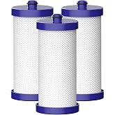 AQUA CREST WF1CB Refrigerator Water Filter, 3 Pack | Replacement for Frigidaire&reg; PureSource WFCB&reg;, RG100, NGRG2000, WF284, 9910, 469906, 469910, RF100, RWF1030, MPF16135