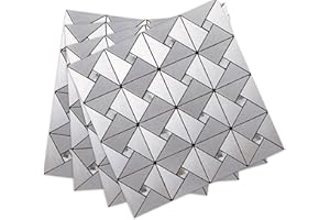 DICOFUN 10-Sheet Peel and Stick Backsplash Metal Tile, Mixed Glass Self-Adhesive Mosaic Tiles, Stainless Steel Stick on Wall 