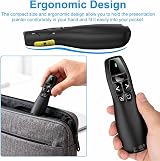 VOVIGGOL Wireless Presenter Remote 2.4GHz PPT Google Slides Clicker view 5