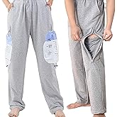 AUSTYLCO Urine Bag Pants for Elderly, Urinate Drainage Pants for Abdominal Surgeries Patient