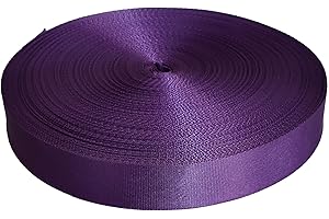 Yo-Yo2015 Nylon Webbing 1 Inch 30 Yards Durable Flat Nylon Webbing Strap for Backpack,Cargo Strap,Pet Leash or Collar,Gardening,Craft