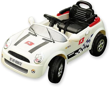 Amazon Atomic アトミック 電動乗用r C Mini Car ミニクーパータイプ イエロー 電動乗用 おもちゃ