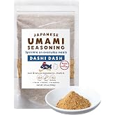 DASHI DASH Japanese Umami Seasoning Powder, Fish, Kelp & Shiitake, 3.5 oz | No Salt, No MSG, No Additives, Sprinkle on Everyd