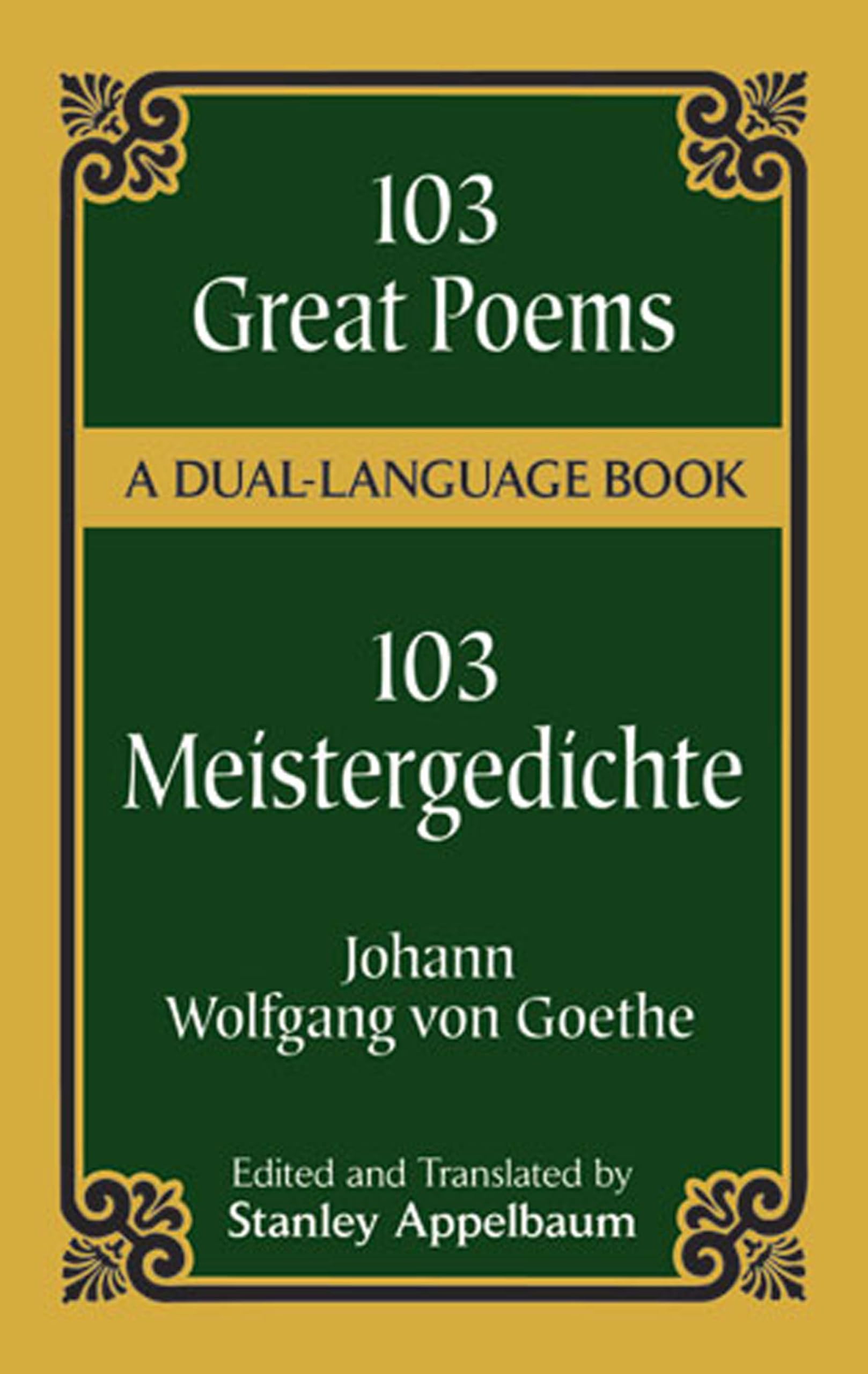 Photo 1 of 103 Great Poems: A Dual-Language Book (Dover Dual Language German) (German and English Edition)