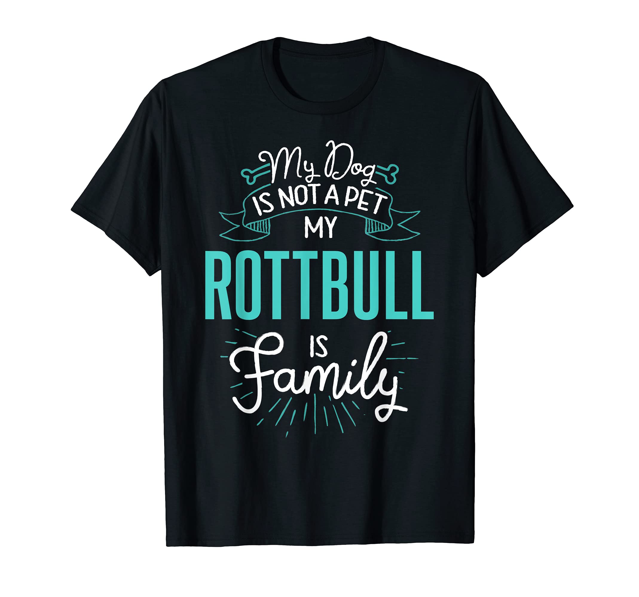 Cute Rottbull Design Family Dog Giftn T-Shirt