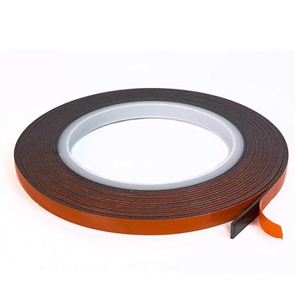 DonDo 3M doppelseitiges Klebeband extra stark klebend schwarz Auto Spiegel Montage Klebestreifen Klebepads Kleber Klebepunkte