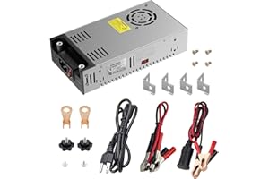 ALITOVE New Version AC to DC Converter 50A Switching 12 Volt Power Supply 110V 120V to 12V Converter Transformer 600W with Ci