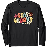 Stay Groovy Hippie Long Sleeve T-Shirt