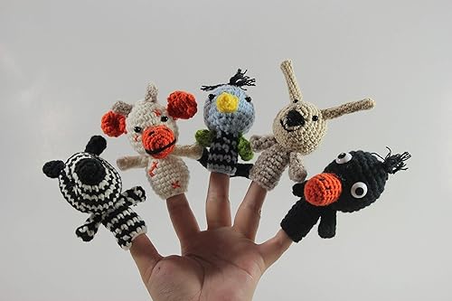 handmade finger puppets