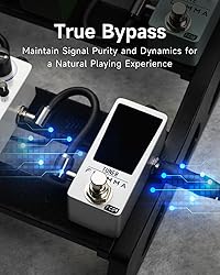 FLAMMA Tuner Pedal FC04 Chromatic Guitar Tuner