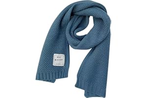Kids Winter Scarf, Baby Neck Warmer, Woolen Knitted Toddler Scarf for Boys & Girls, Autumn & Winter, Soft and Warm, 360° Cold