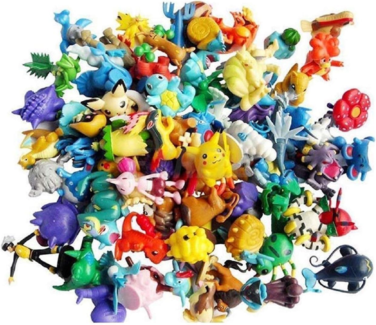 Bestie Toys Pokemon Cartoon 10 Pcs Figures Collection Toy Fun Play Set (Assorted)