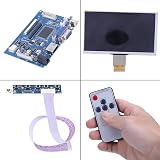 Hilitand 7 Inch TFT LCD HDMI VGA Monitor Screen Kit 1024x600 12V Plug Play view 5
