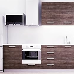 Glattever 5 Pack Cabinet Handles Brushed Nickel