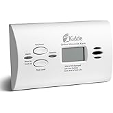 Kidde Carbon Monoxide Detector, AA Battery Powered CO Alarm with LEDs, Test-Reset Button, Low Battery Indicator, Portable