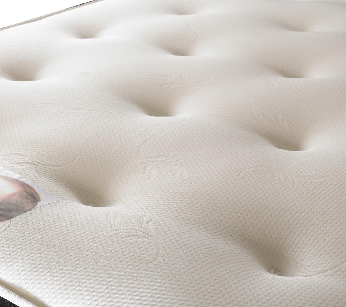 Just Beds 80cm x 200cm European - Ikea size Luxurious memory foam mattress 10 inch deep