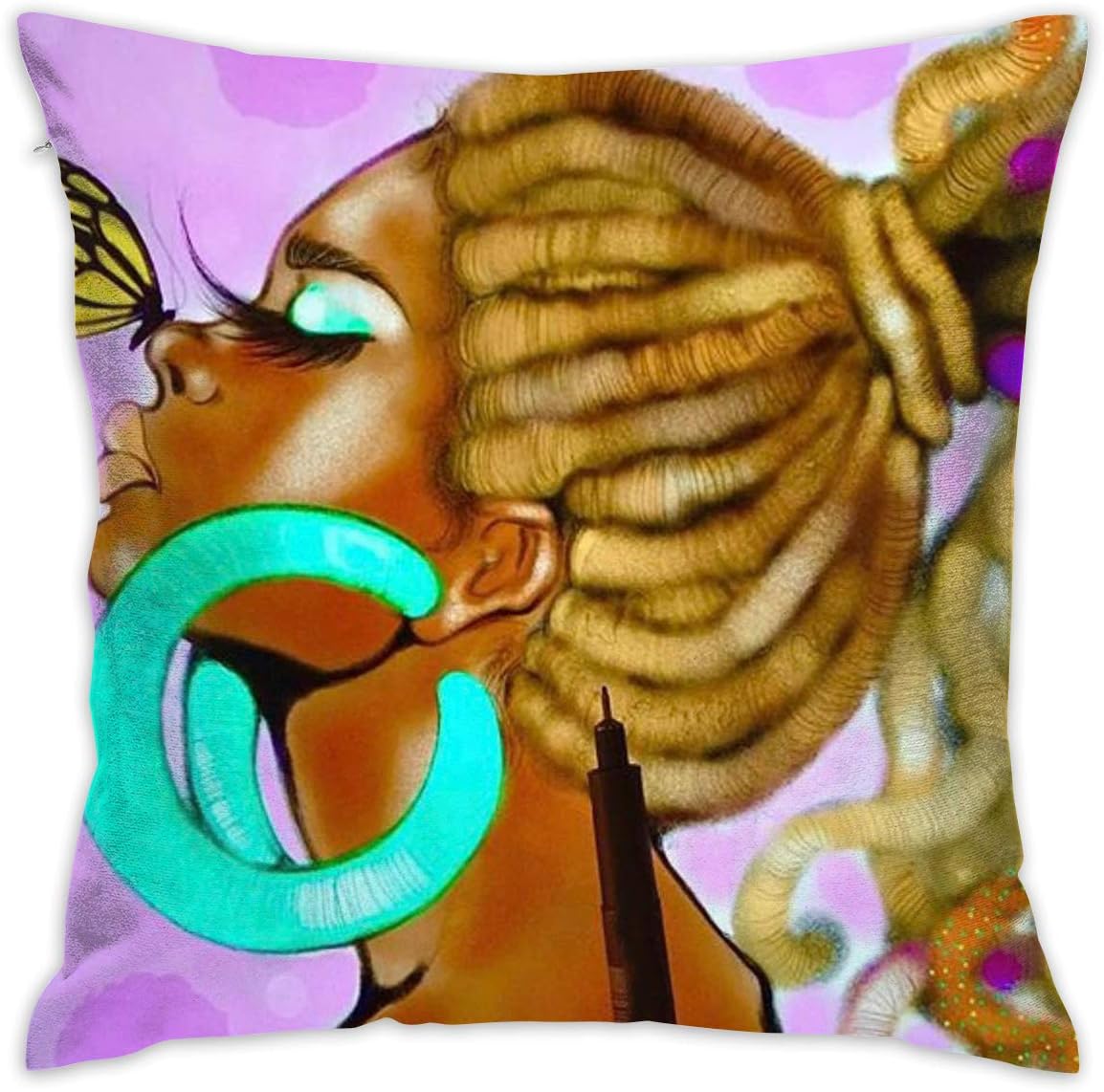Amazon Com Sara Nell Velvet Throw Pillow Cases African American