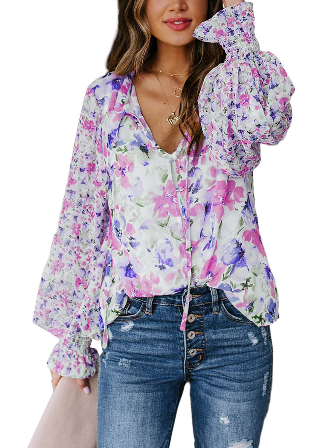 Boho Long Sleeve Blouse