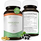 Return Healthy Foundation Formula | Tick Immune Support Supplement | with Japanese Knotweed Root, Cat's Claw, Milk Thistle | Resveratrol Supplement | Non-GMO, All-Natural & Vegetarian, 270 Capsules