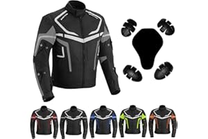 Hive Moto Mens Motorbike Jacket Waterproof CE Armoured For Bikers Mens Boys Coat Protective Cordura Textile Motorcycle Jacket