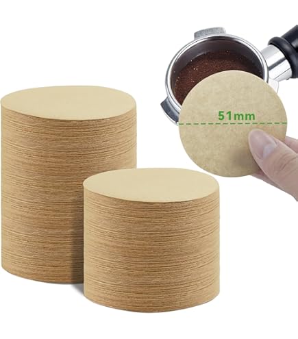 800 Filtros De Papel Para Café Espresso - Diámetro 58 Mm, Sin Blanquear, Compatibles Con Máquinas De Espresso