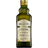 Costa D'Oro - L' EXTRA - Extra Virgin Olive Oil, Cold Extracted, Balanced Flavour Suitable for All Recipes and Salad Seasoning - 500 Ml. (16.9 fl OZ)