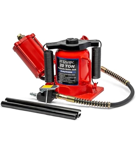 Amazon.com: AME INTL 20-Ton Air/Hydraulic Bottle Jack, Low Profile