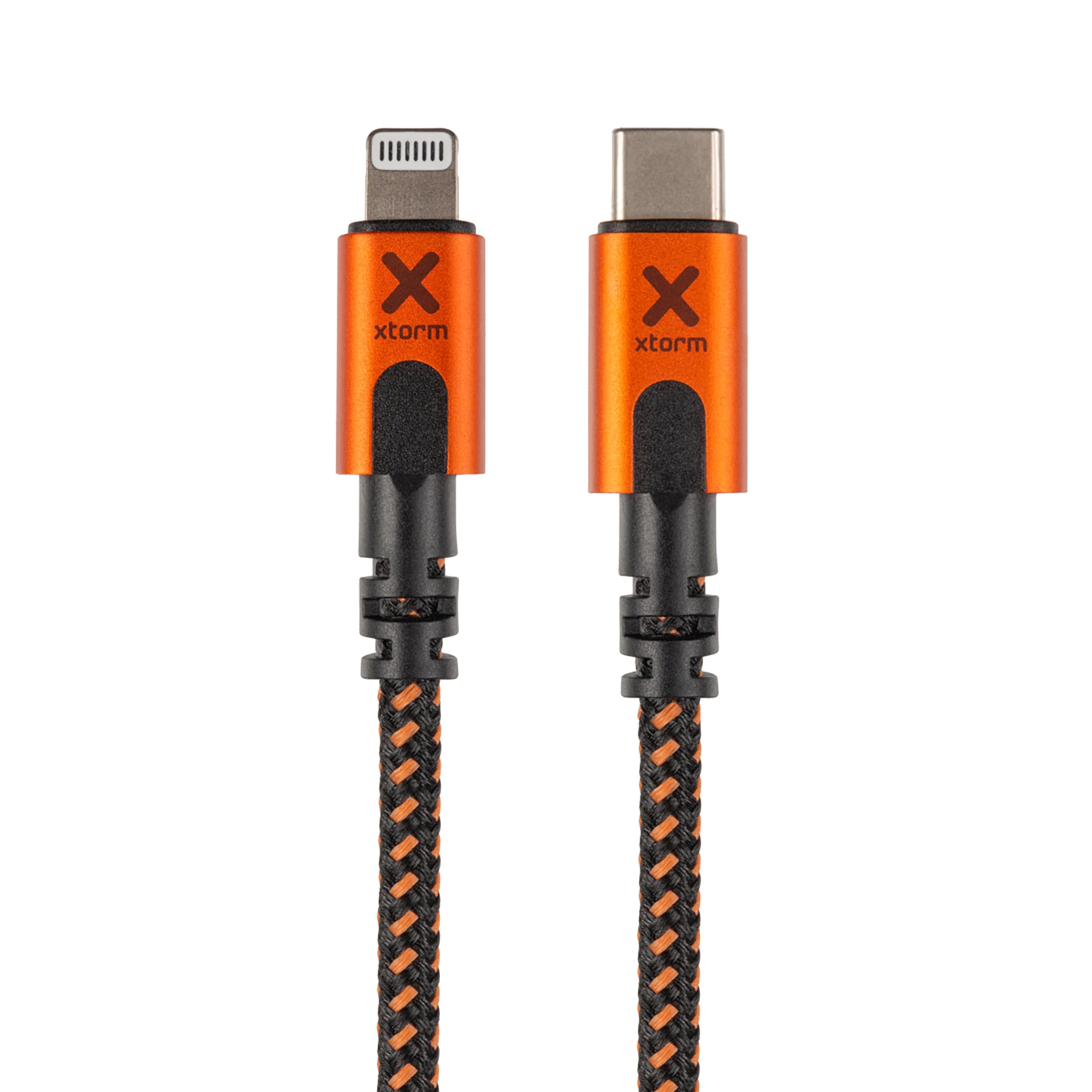 Xtorm Xtreme USB-C to Lightning Cable - 1.5m - Orange