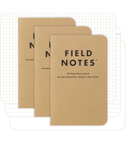 【人気商品】Field Notes ピッチブラックノートブック 3冊パック Sサ Amazon | Field Notes ピッチブラックノートブック 3冊パック Sサイズ