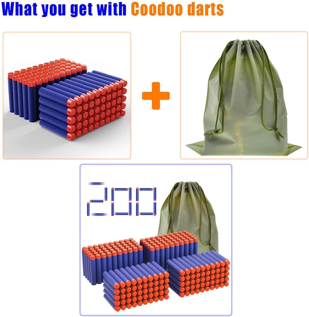 nerf darts 1000 pack