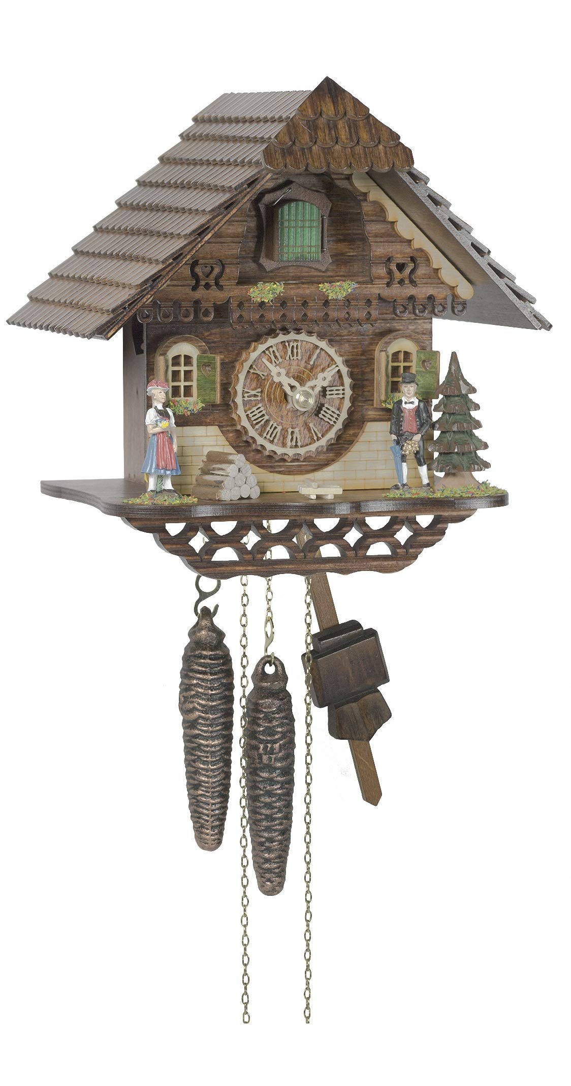 Trenkle Black Forest House Cuckoo Clock TU 1510