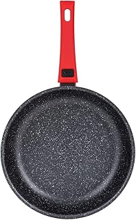 AIGLEFEU Titanium Bratpfanne 26 cm mit abnehmbarem Griff, Whitford Antihaftbeschichtung, Für alle Herdarten, Induktion geeignet, PFOA-Frei Aluminiumpfanne