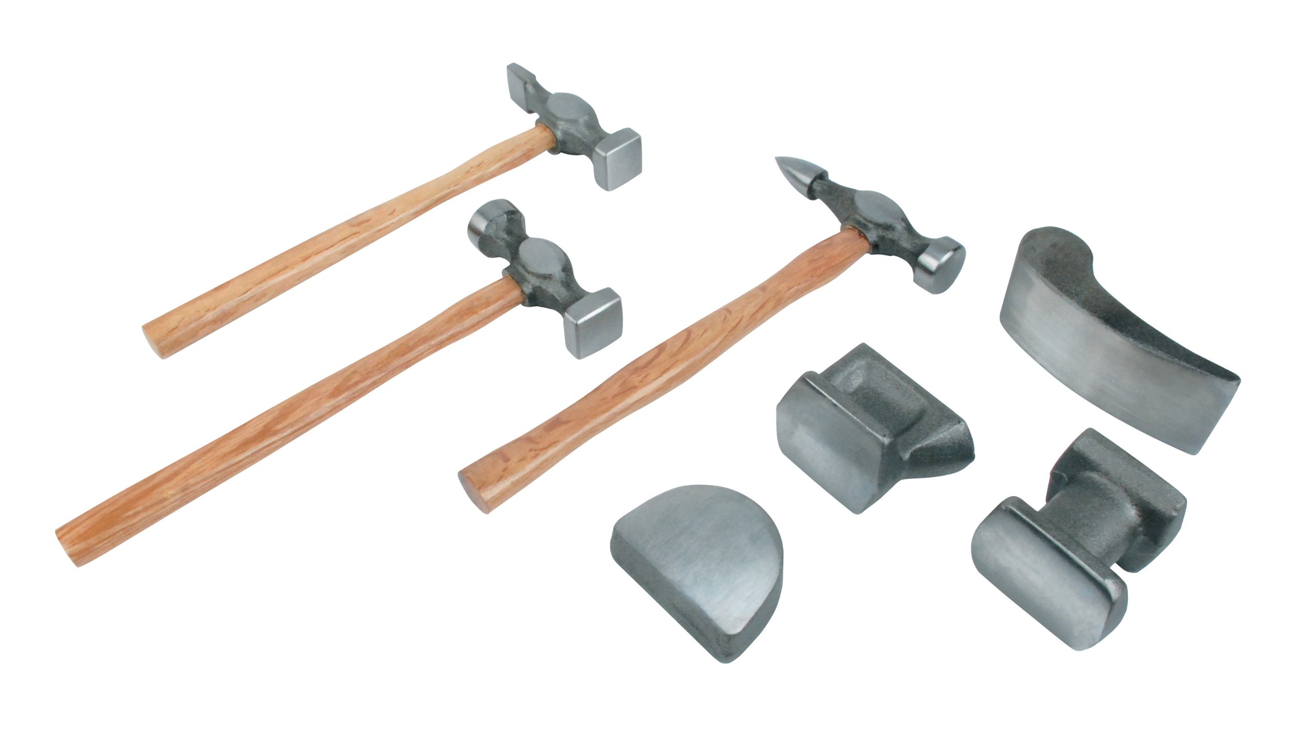 Mannesmann M20700 7-Piece Straightening and Dent Hammering Set