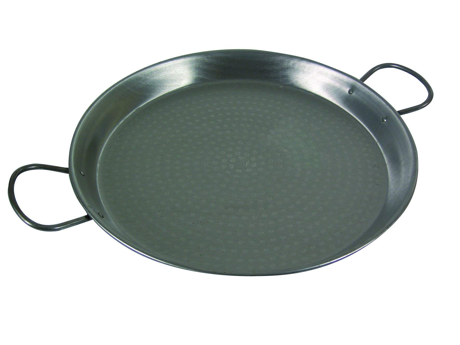 Vaello La Valenciana Polished Steel Valencian Paella Pan, 36 Cm