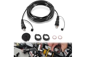 yourour 010-10551-00 Marine Network Cable,GMS 10 Cable 20 Feet with Split Connector and Waterproof Cap for Marine RJ45 Compatible with Garmin Navigation Screen Devices