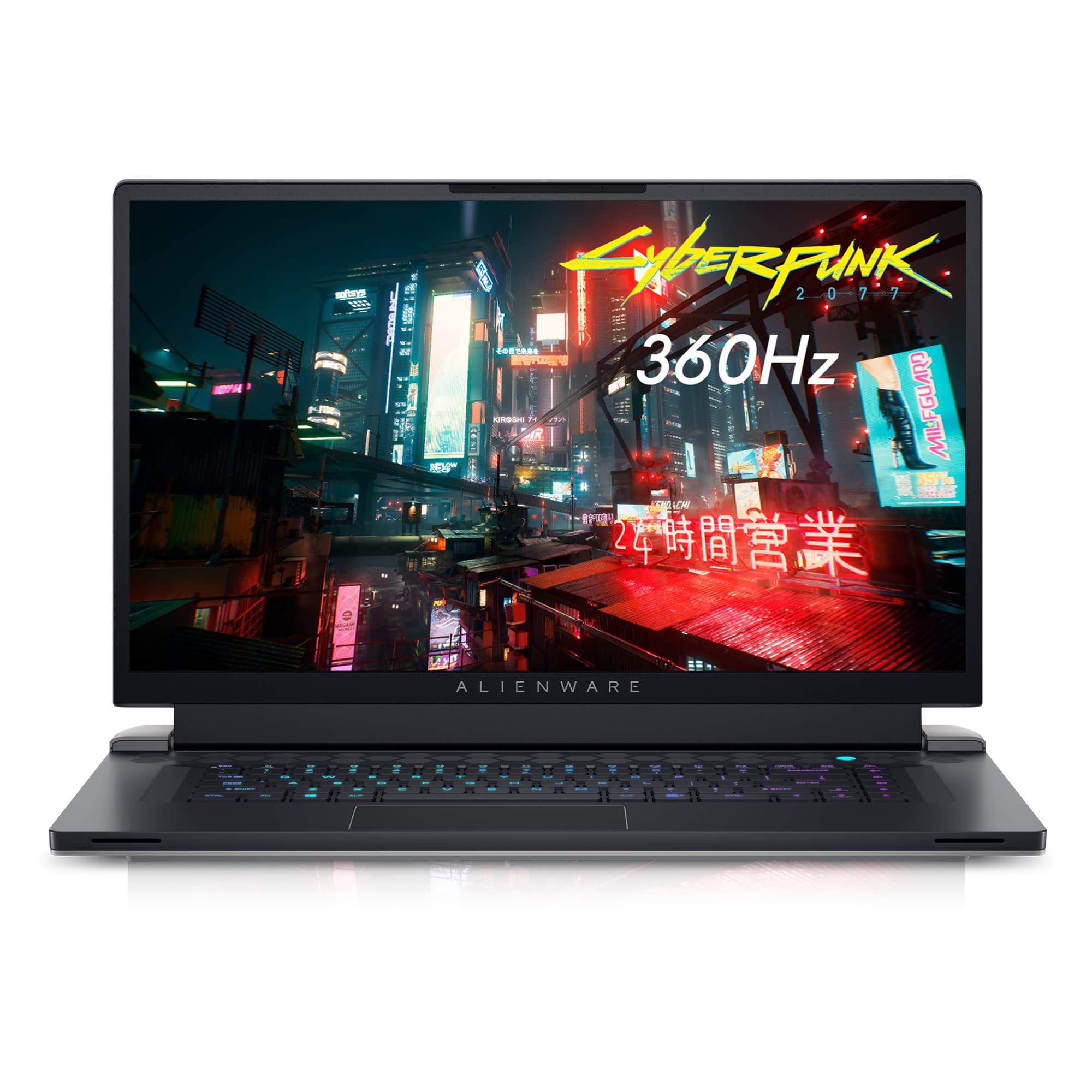 Alienware X17 R2 VR Ready Gaming Laptop - 17.3-inch FHD 360Hz 1ms Display, Core i7-12700H, 16GB RAM, 1TB SSD, NVIDIA GeForce RTX 3070Ti 8GB GDDR6, Bluetooth, Wi-Fi 6, USB-C, Windows 11 Home - White