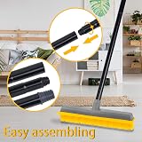 KeFanta Rubber Floor Brush with 150 cm Handle - Pet Hair, Carpet & Floor Cleaner view 6