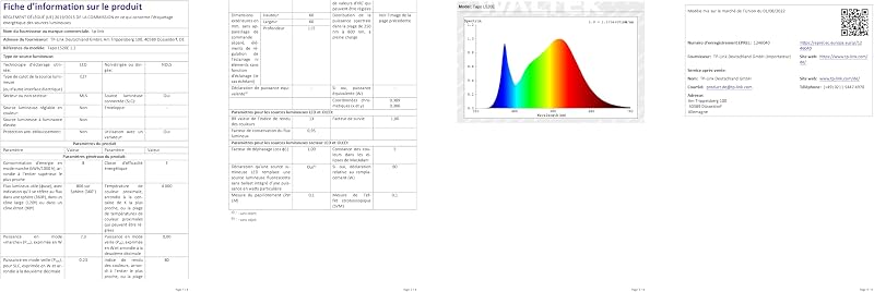 Ampoule Connectée Alexa E27, Blanc Lumière du jour LED Dimmable L520E