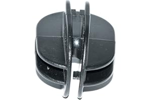 Zareba ICB-Z Corner Post Insulator, 10 per Bag,Black