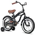 JOYSTAR 12 14 16 Inch Kids Cruiser Bike for Ages 2-7 Years Old Girls & Boys, Kids Bike with Training Wheels & Coaster Brake, Kids Cruiser Bicycles for Children